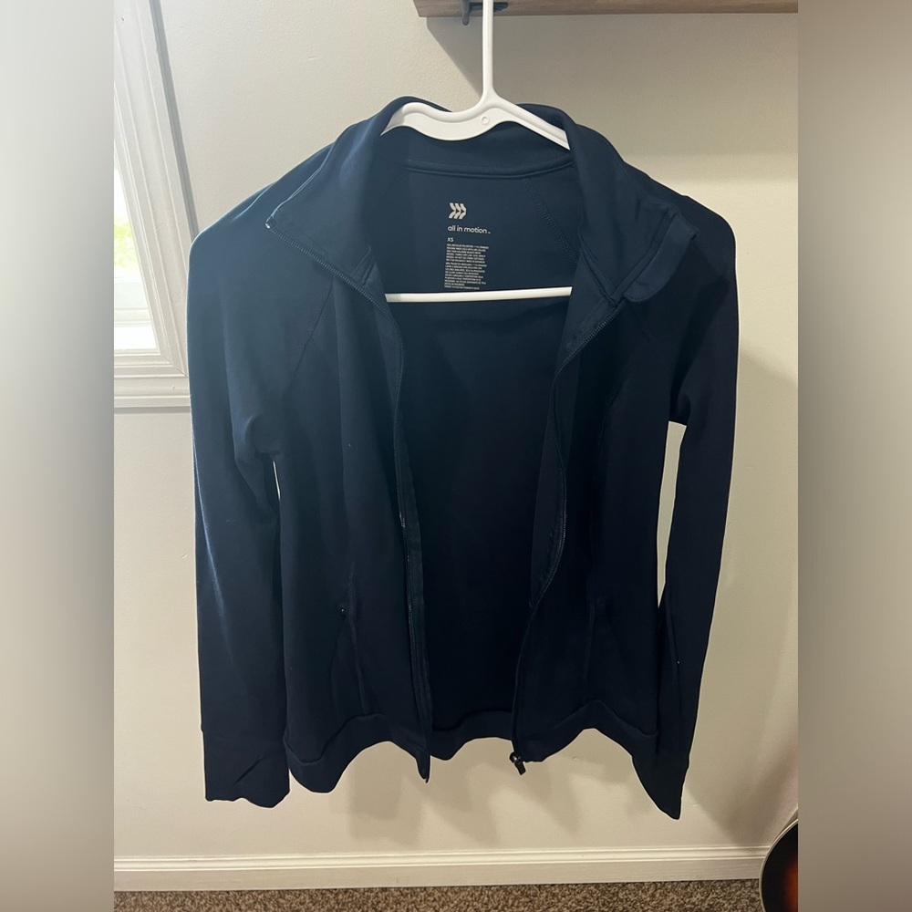 All in motion zip up
